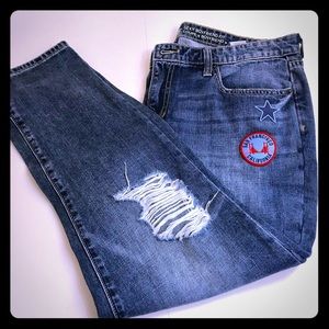 Gap sexy boyfriend fit size 12